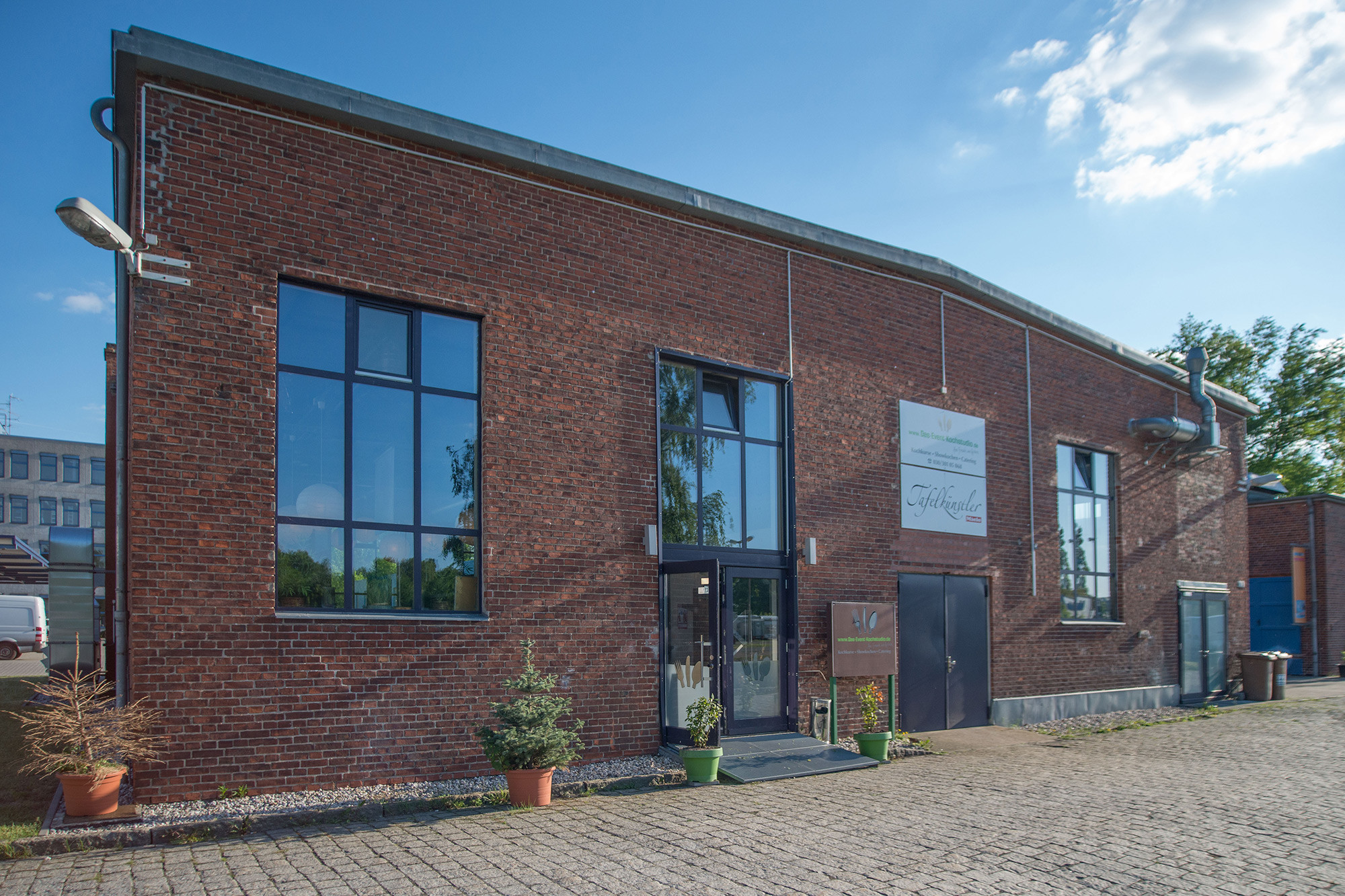 Das Event-Kochstudio von aussen